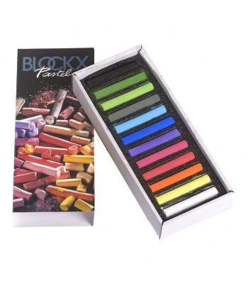 BLOCKX Soft Pastel 12 Set Assorted